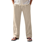 Tether Wide Leg Straight Men's Casual Pants