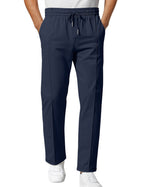 Solid Color Casual Simple Men's Slim Fit Tapered Pants