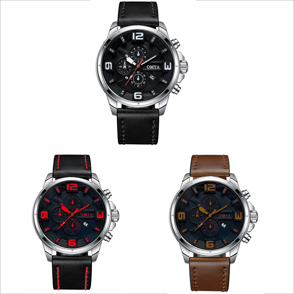Fashion Waterproof Men's Quartz Watch