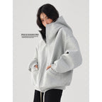 American-style Retro Street High-grade Profile Hooded Sweater