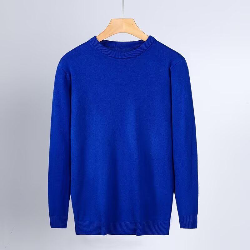 Crew Neck Casual Youth Warm Anti-Pilling Pullover Sweater