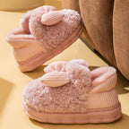 Indoor Home Thermal Non-slip Cotton-padded Shoes