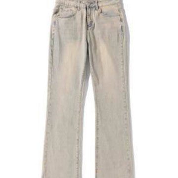 American Retro Black Casual Workwear Washed Pants