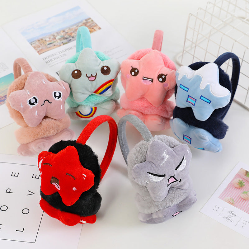 Adjustable ear bag size student earmuffs men's cold-proof ear warmer