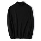 Autumn And Winter Mock Neck Sweater Men's Undershirt