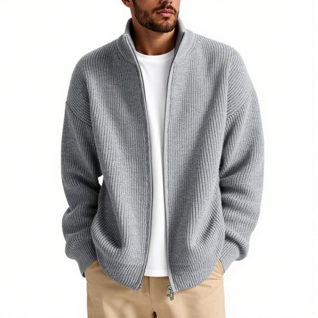 Men's Cardigan Sweater Coat Loose Inner Wear Base