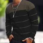 Men's Knitted Fashion Crew Casual Sweatshirt