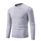 Autumn Thin Sweater Men's Round Neck Long Sleeve