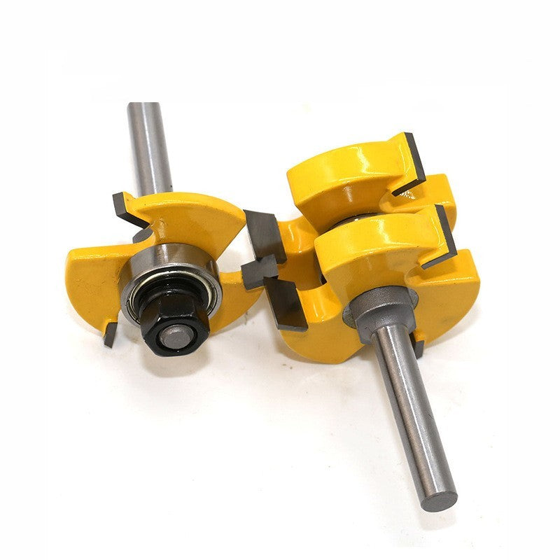 Three-tooth T-shaped tenon jointing knife woodworking