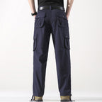 Men's Spring Three-dimensional Pocket Straight-leg Trousers Outdoor