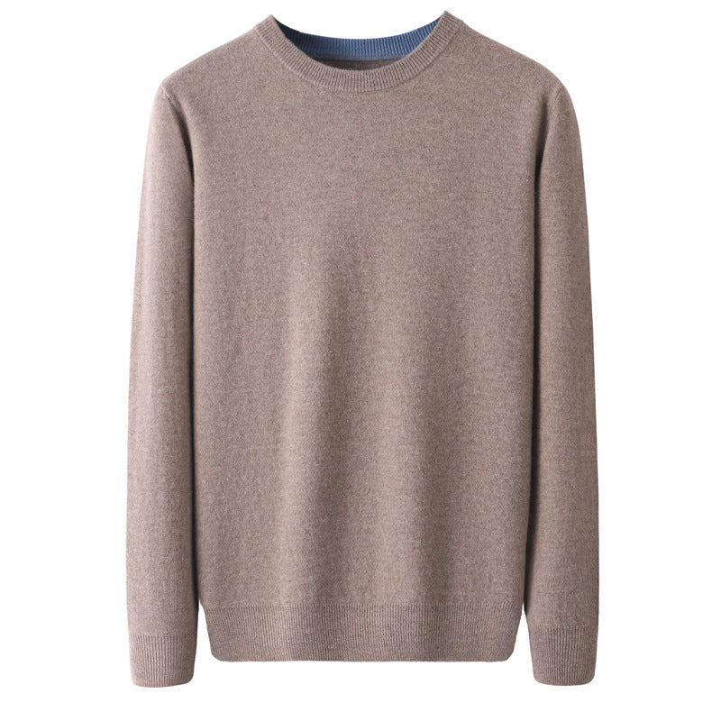 Simple Casual Loose Pullover Long Sleeve Sweater