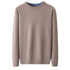 Simple Casual Loose Pullover Long Sleeve Sweater