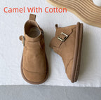 Mori Style Retro Soft Leather Martin Boots Leisure College Style All-matching