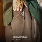 American Retro Stretch Casual Pants Khaki Commuter Anti-wrinkle Tapered