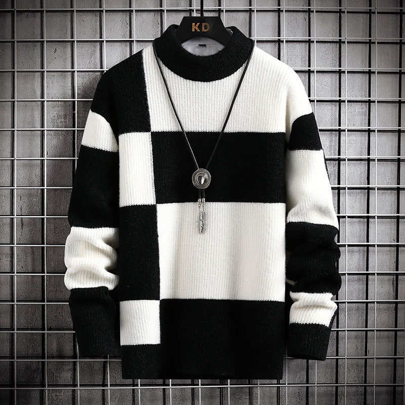 Polyester Men's Casual Cardigan Sweater Coat