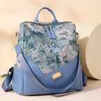 Niche Design Trendy Women's Printed Travel Backpack