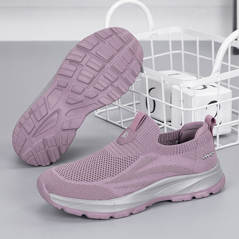 Summer Shoes For The Old Walking Widening Sports