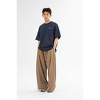 American Style Loose Straight Casual Suit Wide Leg Pants