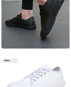 Wide Toe Shoes Leather Non-slip Breathable Outdoor Wide Last Breathable Shoes Loose And Comfortable