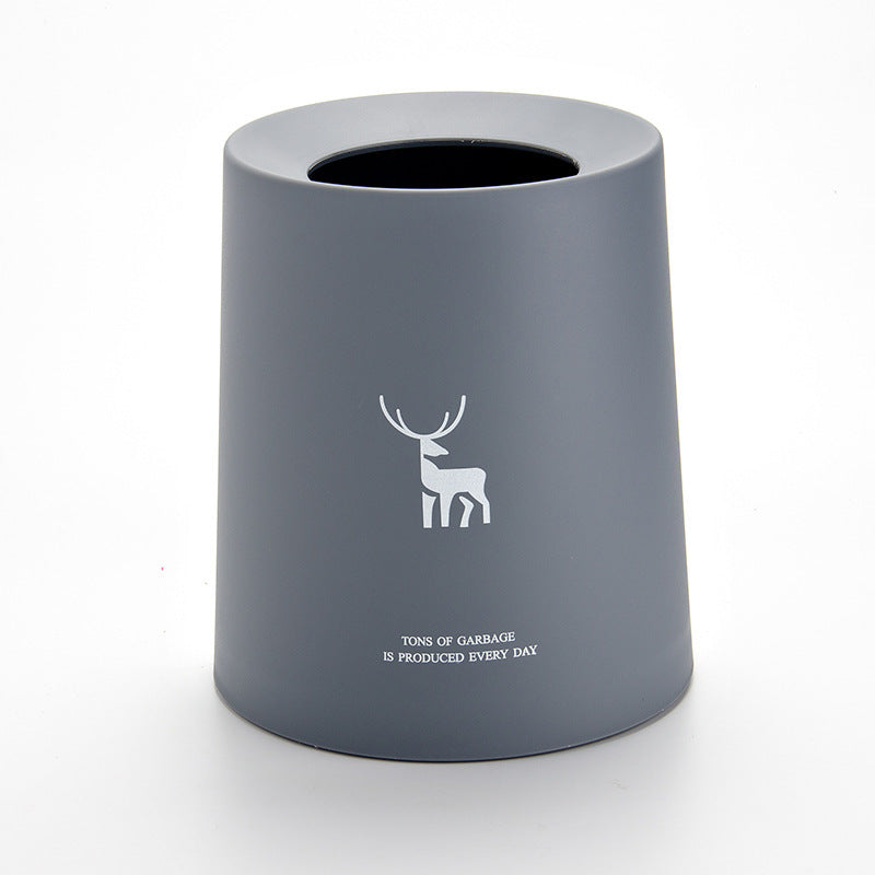 Living room bedroom office creative Nordic trash can