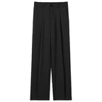 Autumn Trendy Korean Style Drooping Straight Suit Pants Men