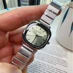 Women's Quartz Watch With Steel Strap Folding Buckle