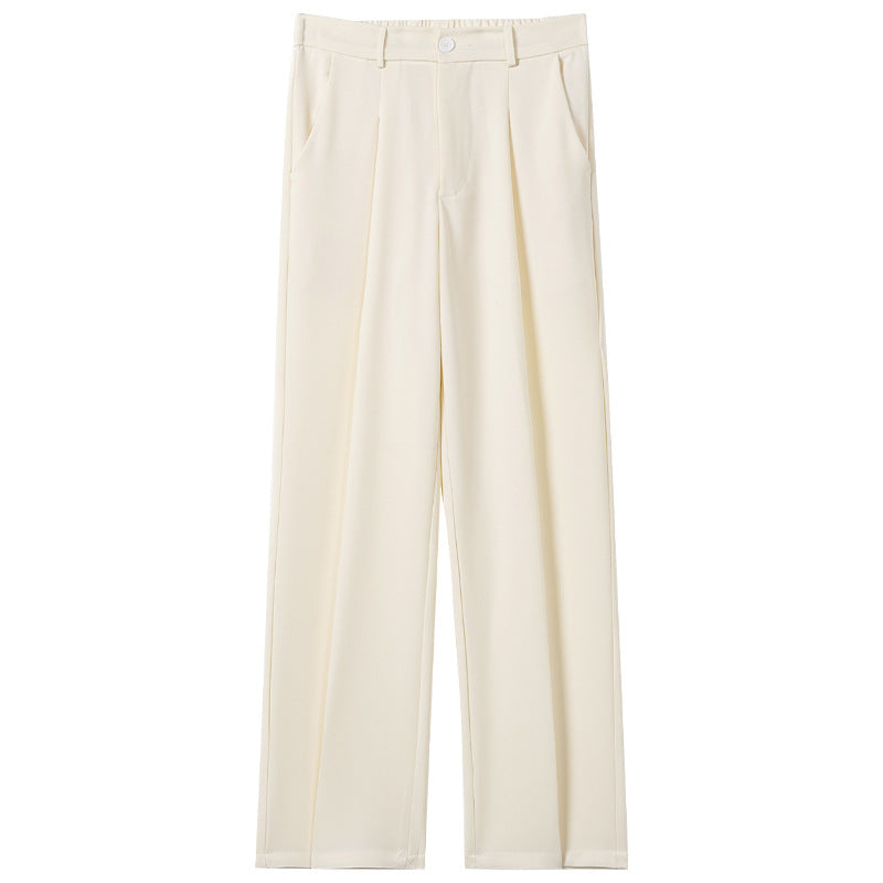 High-end Drooping Slimming Loose All-match Non-ironing Trousers