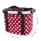 Fashion Aluminum Alloy Apron Folding Basket Bag