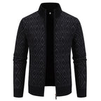 Korean Autumn And Winter Trendy Casual Fashion Stand-up Collar Cardigan Coat Men