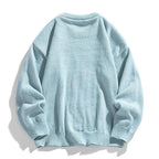 Twist Stripes Pullover Bottoming Shirt Autumn And Winter Furry Sweater