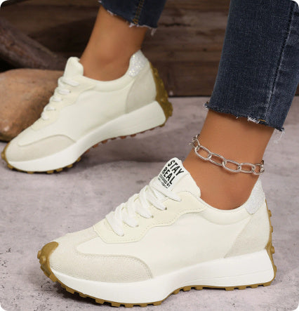 Women's Single-lining Platform Casual Dad Sports Shoes