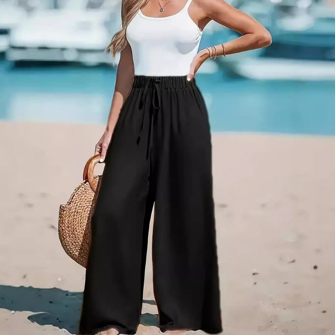 Four Seasons Pants With Pocket For Casual Comfort