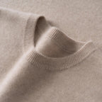 Cashmere Sweater Men's Low Round Neck Business Casual Cashmere Sweater