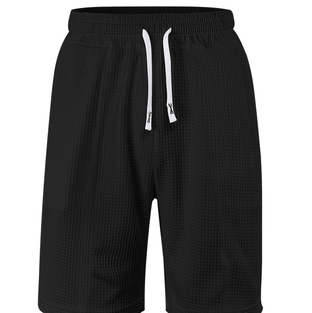 Men's Quick-dry Solid Color Casual Shorts