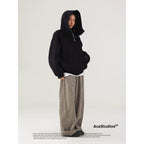 American-style Retro Street High-grade Profile Hooded Sweater