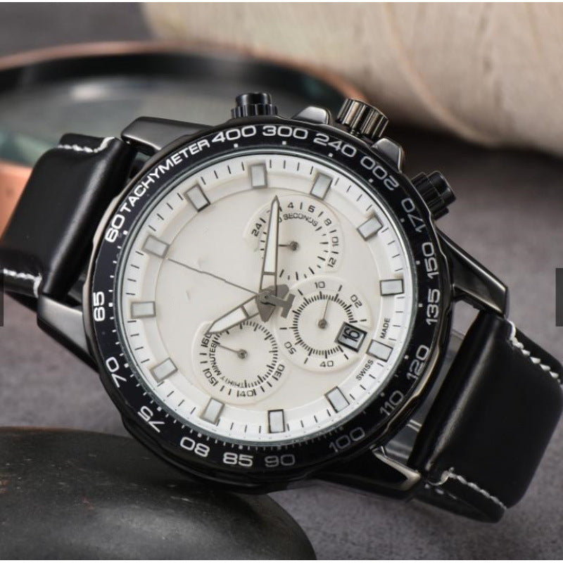 Men's Day Six-pin Full-function Quartz Watch