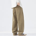 Corduroy Loose Straight Men's Casual Wide-leg Pants