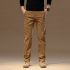 Men Fashion Brands Fashionable All-match Loose Straight Casual Trousers