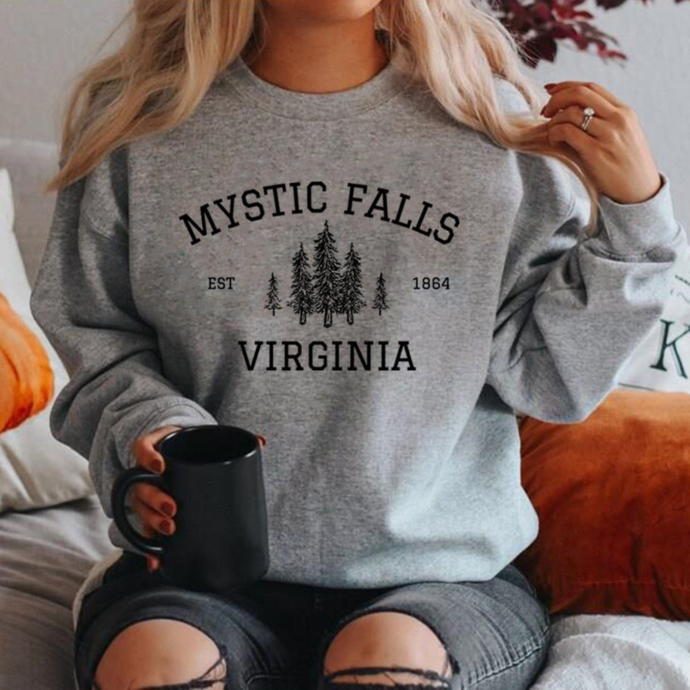 Women's Fashion Personalized Printed Sweater