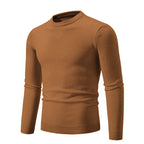 Autumn Thin Sweater Men's Round Neck Long Sleeve