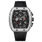 Multifunctional Business Waterproof Calendar Wine Barrel Non-automatic Mechanical Watch