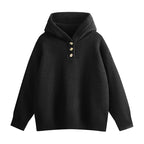 New Hooded Knitwear Sweater Men's Loose And Lazy Style