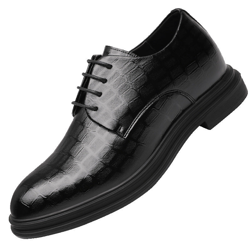 Business Formal Wear Leather Shoes Men's Leather Breathable