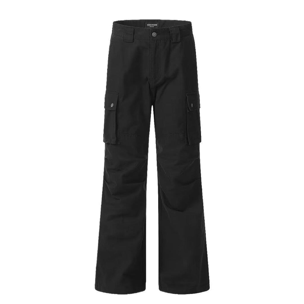 Workwear Men's Retro High-street Versatile Pants