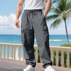 Multi-pocket Cargo Pants Men's Loose Casual Pants