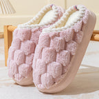 Women's Indoor Non-slip Thick Bottom And Warm Keeping Cotton Slippers