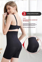 Women's Hip Raise Shaping Pants With Breasted Body Shaping