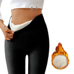 Women's Outer High Waist Hip Lift Leggings Fleece-lined Shark Pants