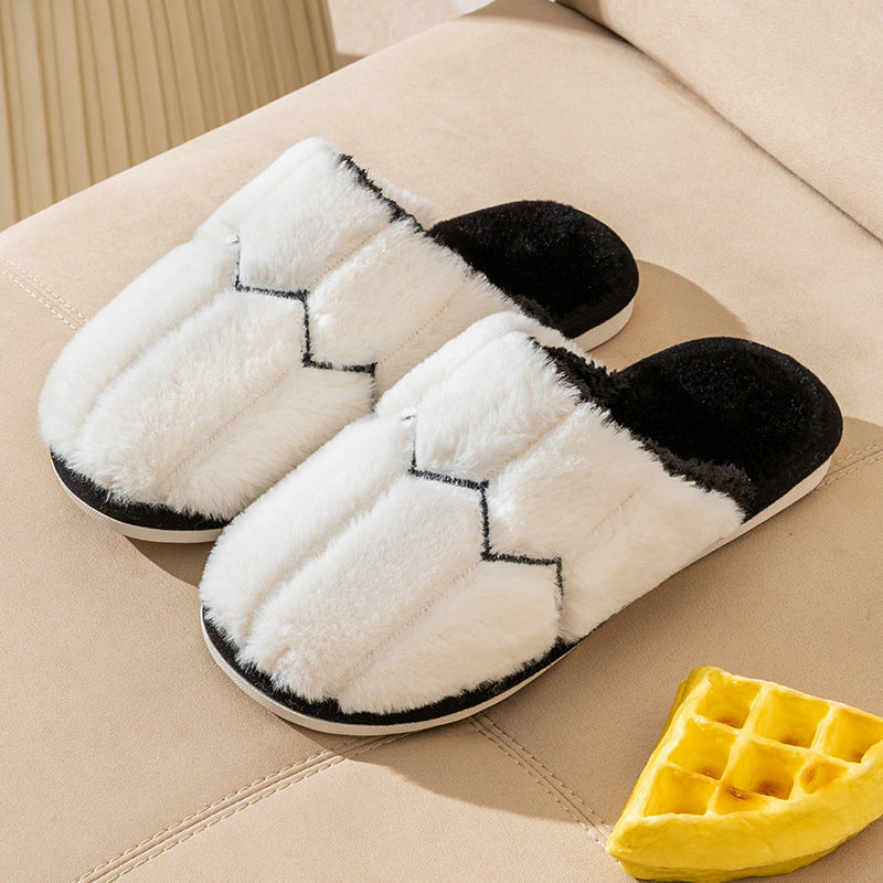 Cotton Slippers Women's Winter Home