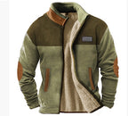Fashion Casual Men's Fleece Jacket Coat